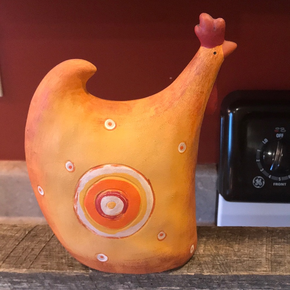 Terra-cotta chicken